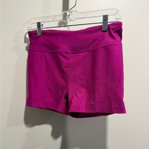 Under Armour Women's Magenta compression Athletic Shorts